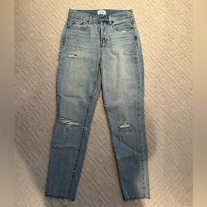 NWOT Pistola Distressed Straight leg jeans